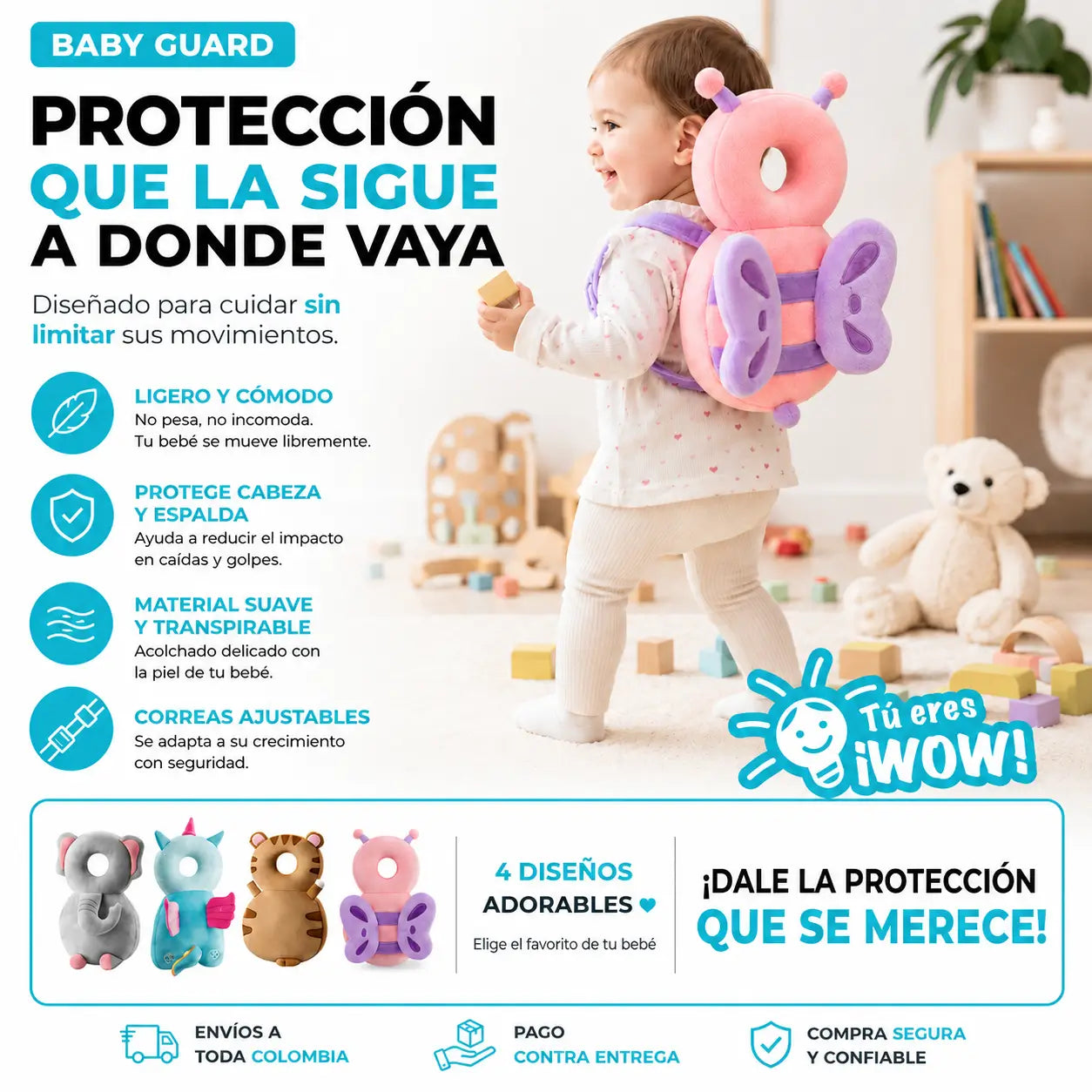 BabyGuard - Protege la cabecita de tu bebé