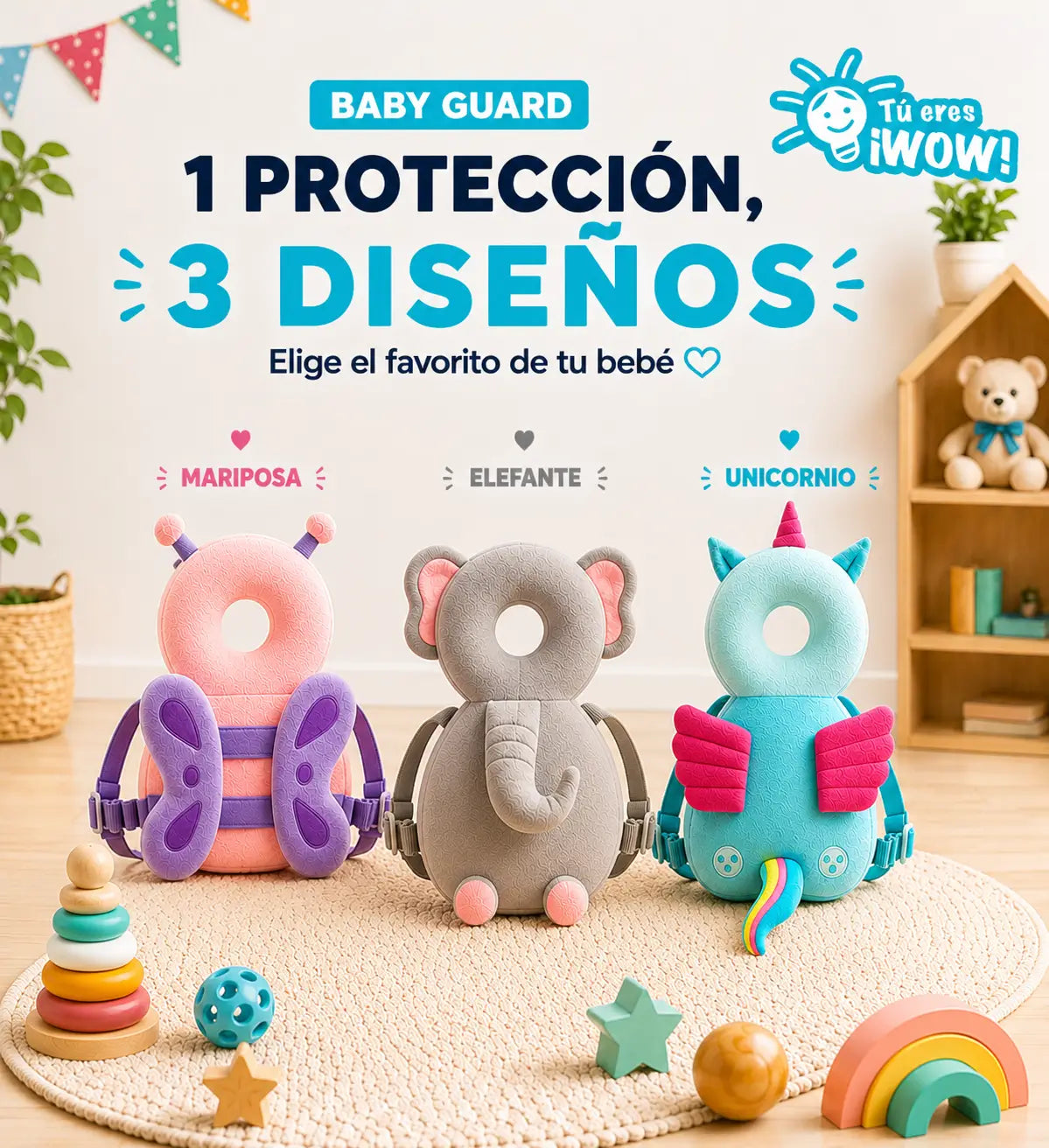 BabyGuard - Protege la cabecita de tu bebé