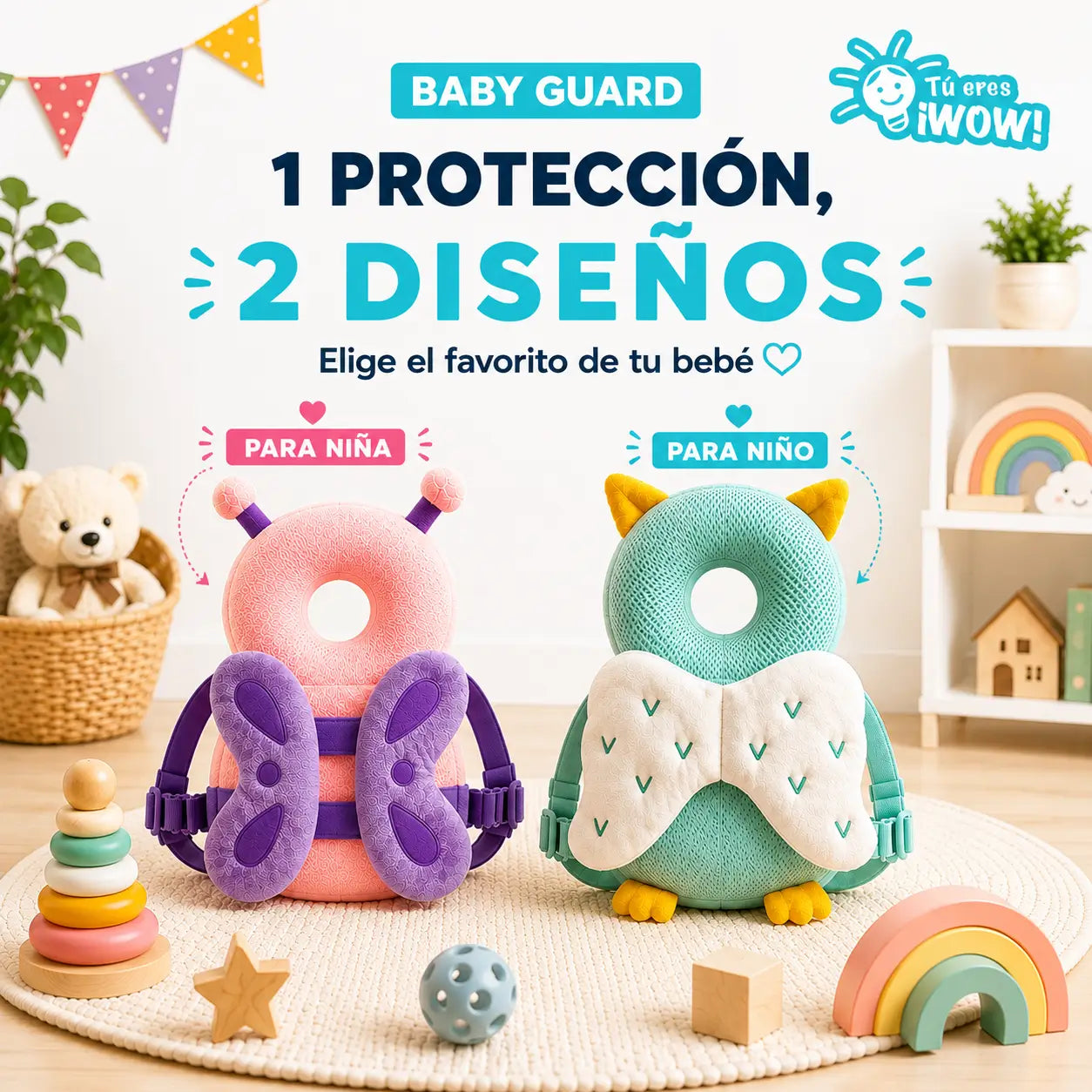 BabyGuard - Protege la cabecita de tu bebé