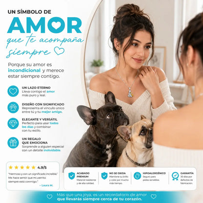 Cadena Siempre Juntos - El Abrazo que Nunca se Rompe 🐾
