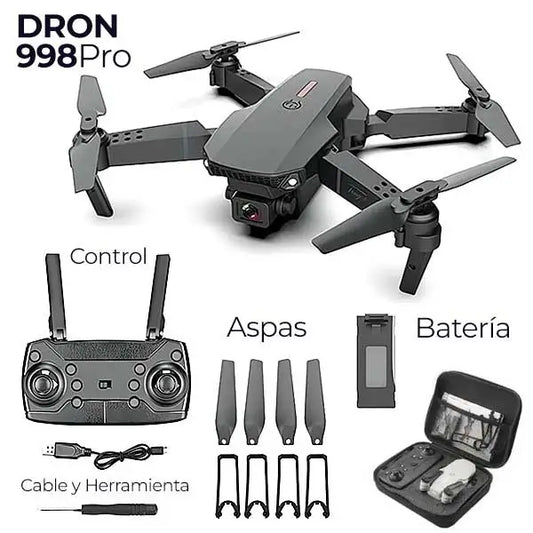 Dron 998 PRO - Perfecto para iniciar - Más funciones al mejor precio.