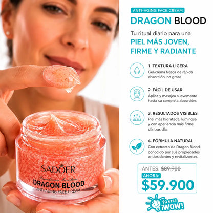 Dragon Blood - Piel más firme, hidratada y luminosa