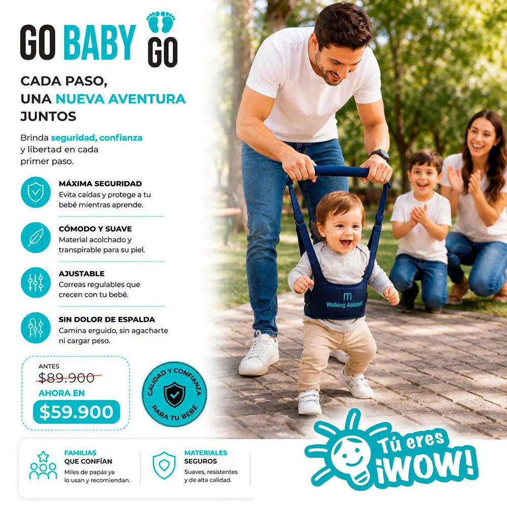 GoBabyGo - Enséñale a caminar con más seguridad