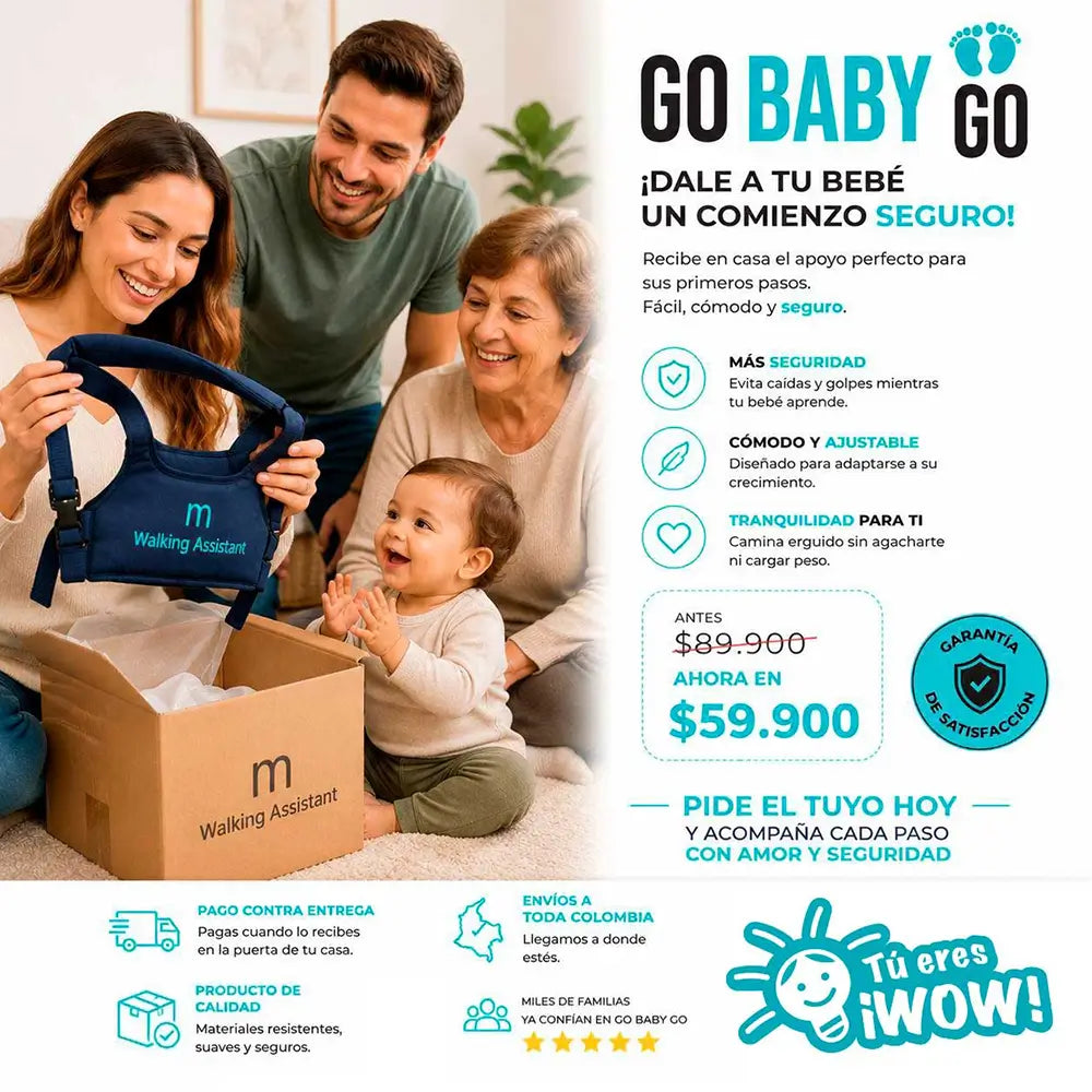 GoBabyGo - Enséñale a caminar con más seguridad