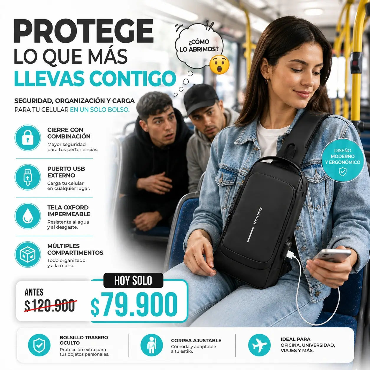 LockBag™ - Seguridad Que Viaja Contigo