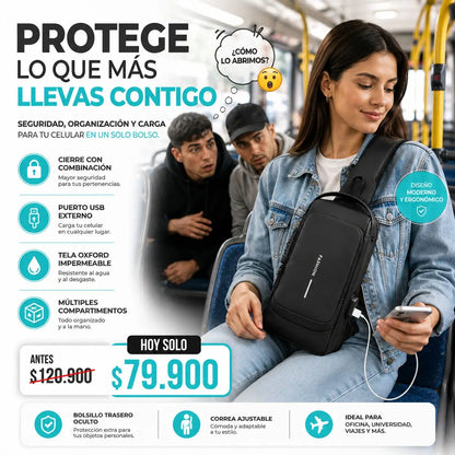 LockBag™ - Seguridad Que Viaja Contigo