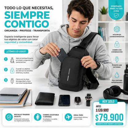 LockBag™ - Seguridad Que Viaja Contigo
