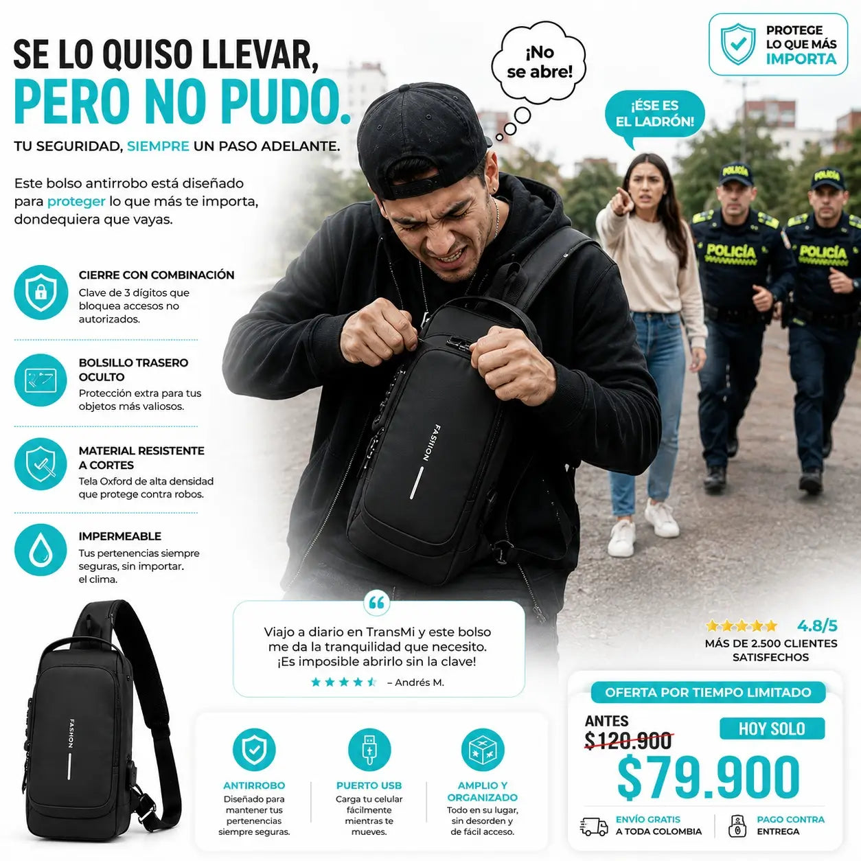 LockBag™ - Seguridad Que Viaja Contigo