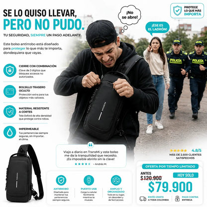 LockBag™ - Seguridad Que Viaja Contigo