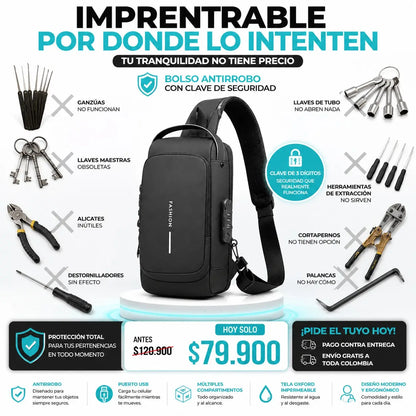 LockBag™ - Seguridad Que Viaja Contigo