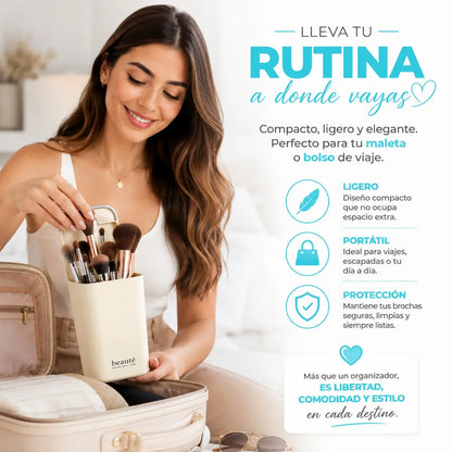 Makeup Organizer - Tus brochas siempre perfectas y a la mano