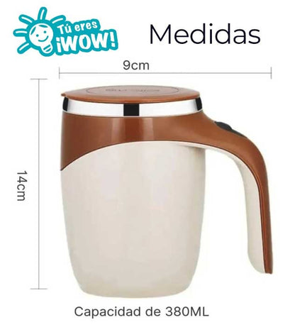 Mug Mezclador Recargable - Regálate un momento delicioso