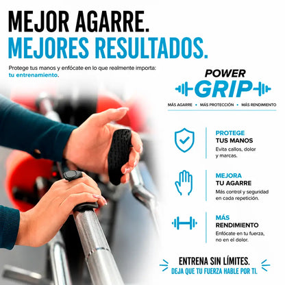 PowerGrip - Más agarre, menos manos adoloridas