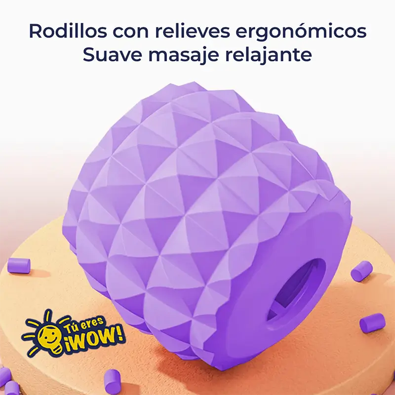 Rodillo Multimasaje - No te quedes sin el masajeador envolvente que se viralizó en EEUU