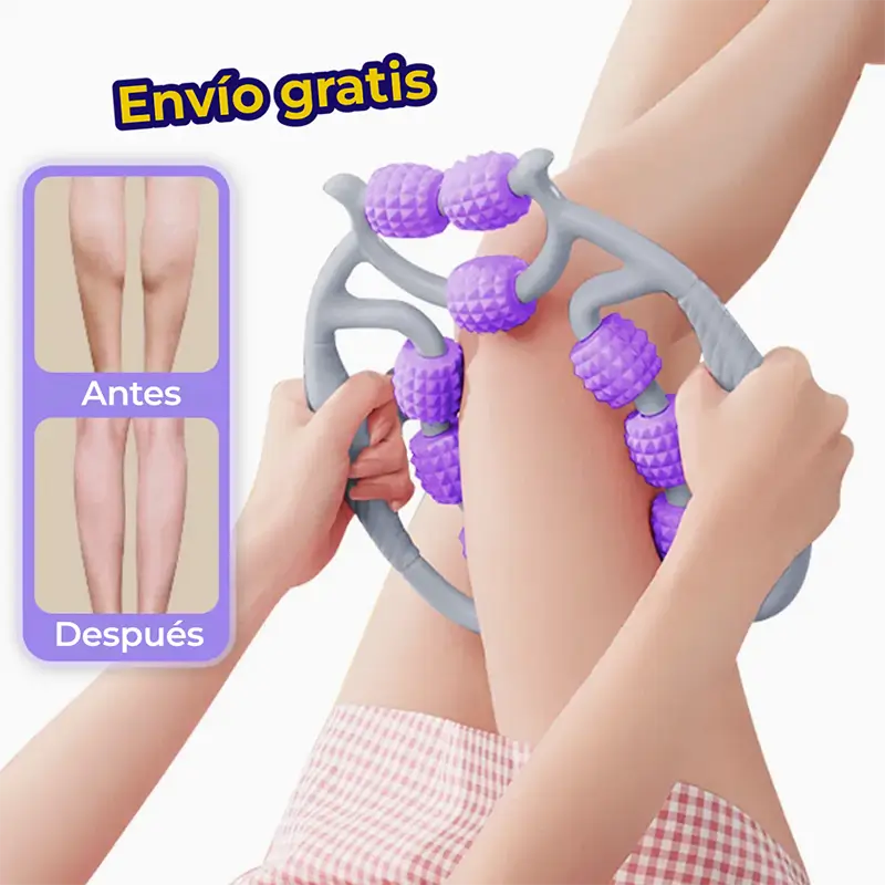 Rodillo Multimasaje - No te quedes sin el masajeador envolvente que se viralizó en EEUU