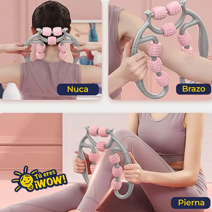 Rodillo Multimasaje - No te quedes sin el masajeador envolvente que se viralizó en EEUU