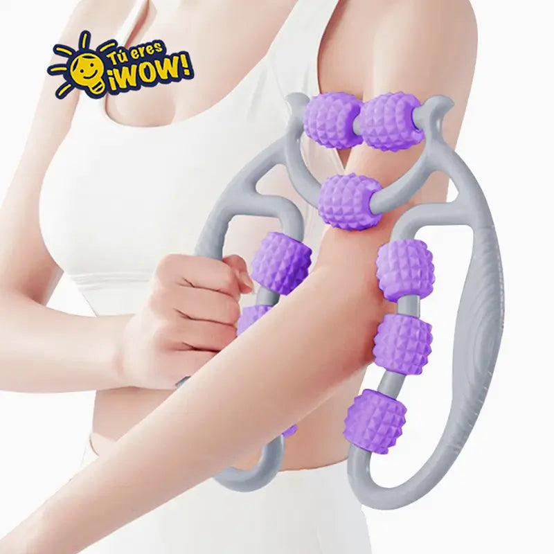 Rodillo Multimasaje - No te quedes sin el masajeador envolvente que se viralizó en EEUU