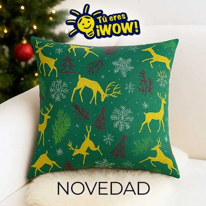 Set X5 Cojines de Navidad - Viste tu hogar de Navidad, como en EEUU.