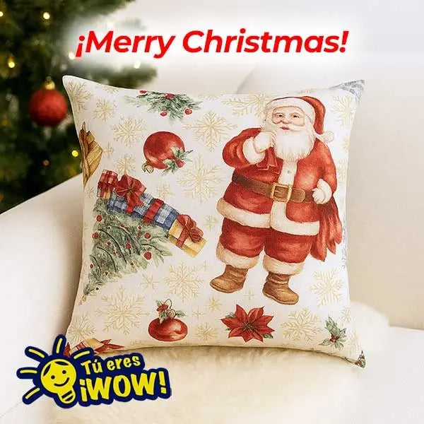 Set X5 Cojines de Navidad - Viste tu hogar de Navidad, como en EEUU.