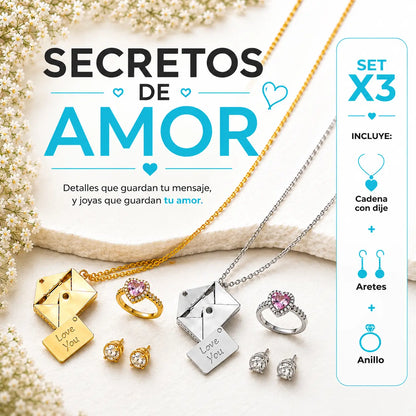 Set X3 Secretos de Amor - El Regalo Perfecto