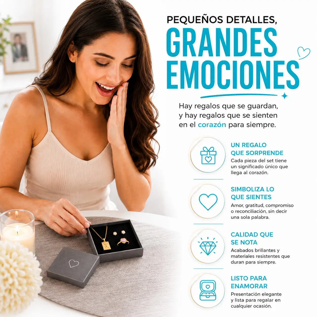 Set X3 Secretos de Amor - El Regalo Perfecto