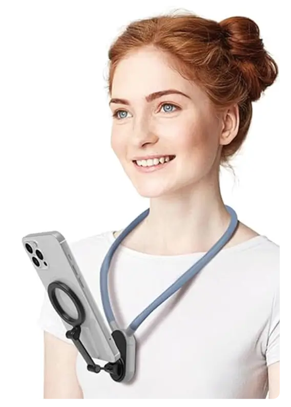 Soporte de Cuello para Celular - Graba tus POV con calidad Pro y tus manos libres