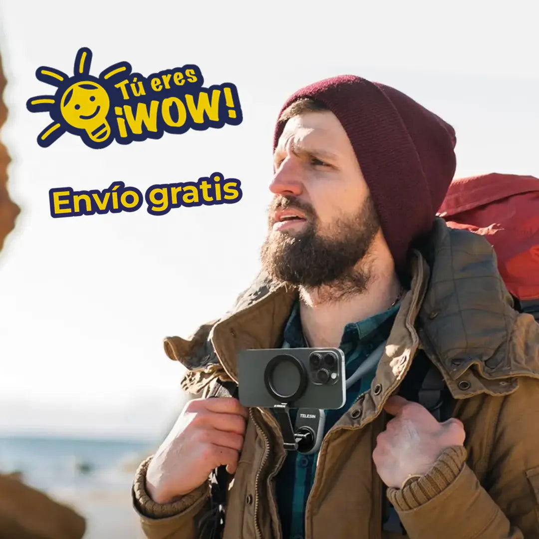 Soporte de Cuello para Celular - Graba tus POV con calidad Pro y tus manos libres