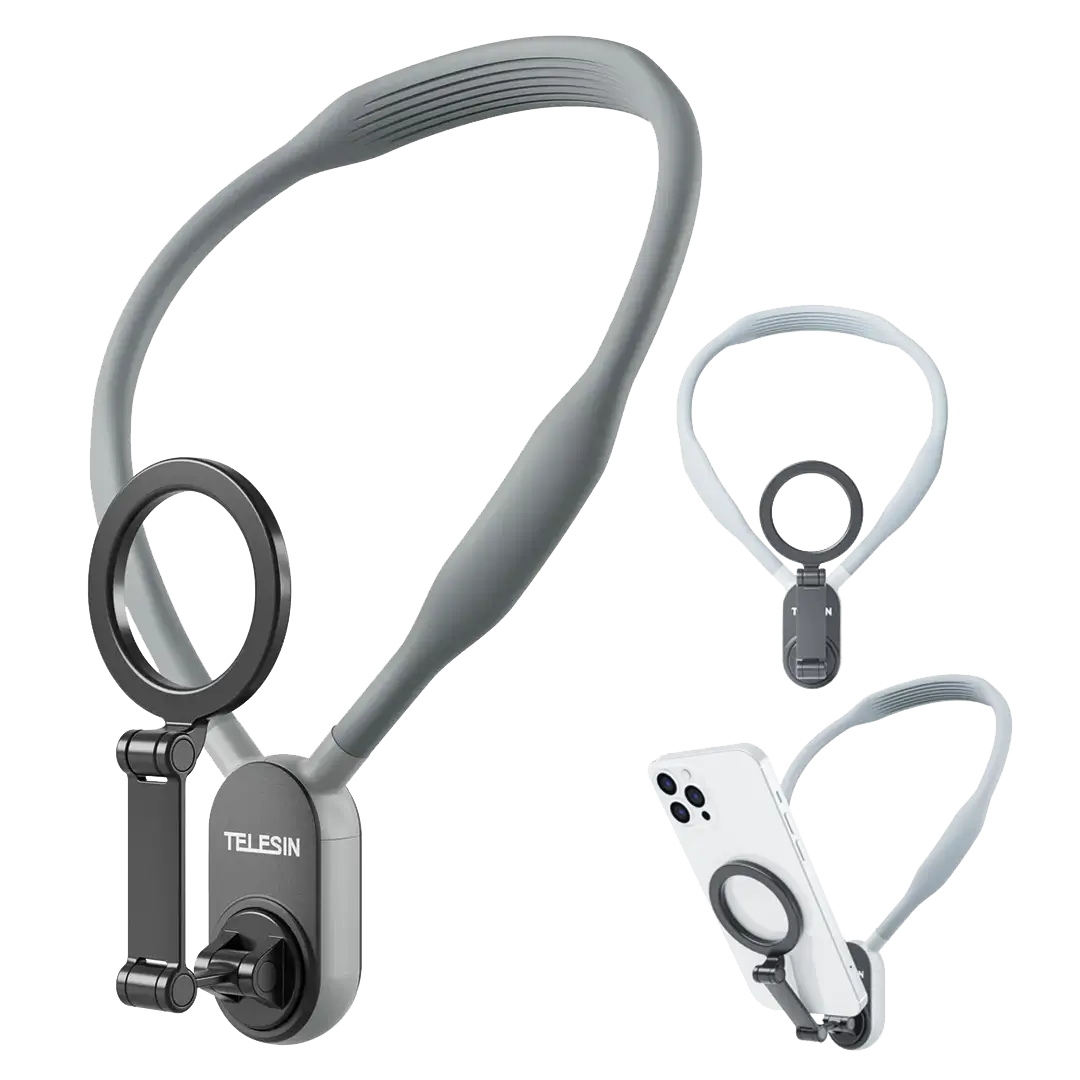 Soporte de Cuello para Celular - Graba tus POV con calidad Pro y tus manos libres