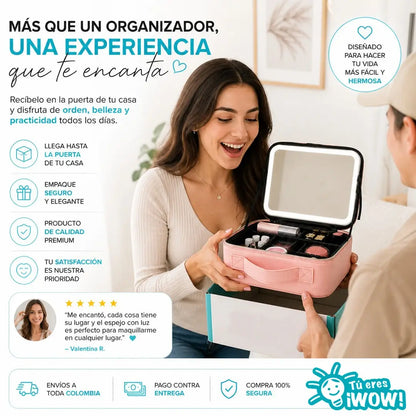Vanity Box - Organiza, ilumina y transforma tu rutina en segundos