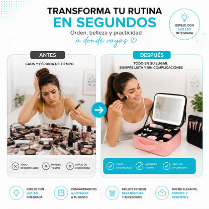 Vanity Box - Organiza, ilumina y transforma tu rutina en segundos