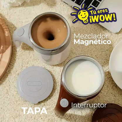 Mug Mezclador Recargable - Regálate un momento delicioso