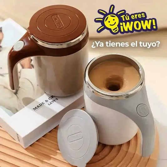 Mug Mezclador Recargable - Regálate un momento delicioso