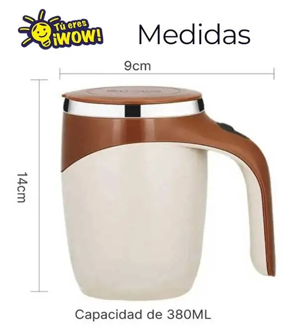 Mug Mezclador Recargable - Regálate un momento delicioso