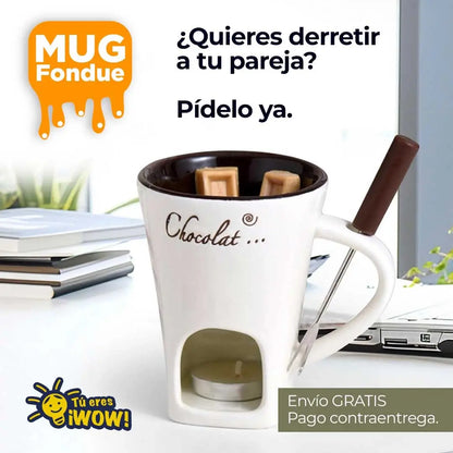 Mug Fondue - El regalo más ingenioso para ti, y los que más quieres. ¡Crea tus propias recetas!