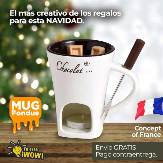 Mug Fondue - El regalo más ingenioso para ti, y los que más quieres. ¡Crea tus propias recetas!